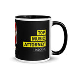 Top Music Attorney Podcast Mug (MK Cartoon)